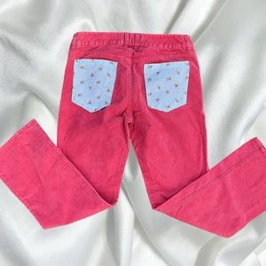 Reworked patchwork J.Crew corduroy bootcut pants